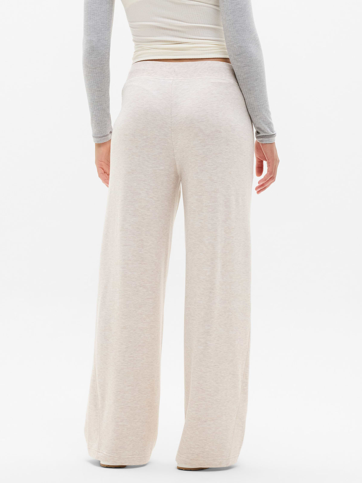 Coaster Luxe Straight Leg Pant - Sandstone Heather