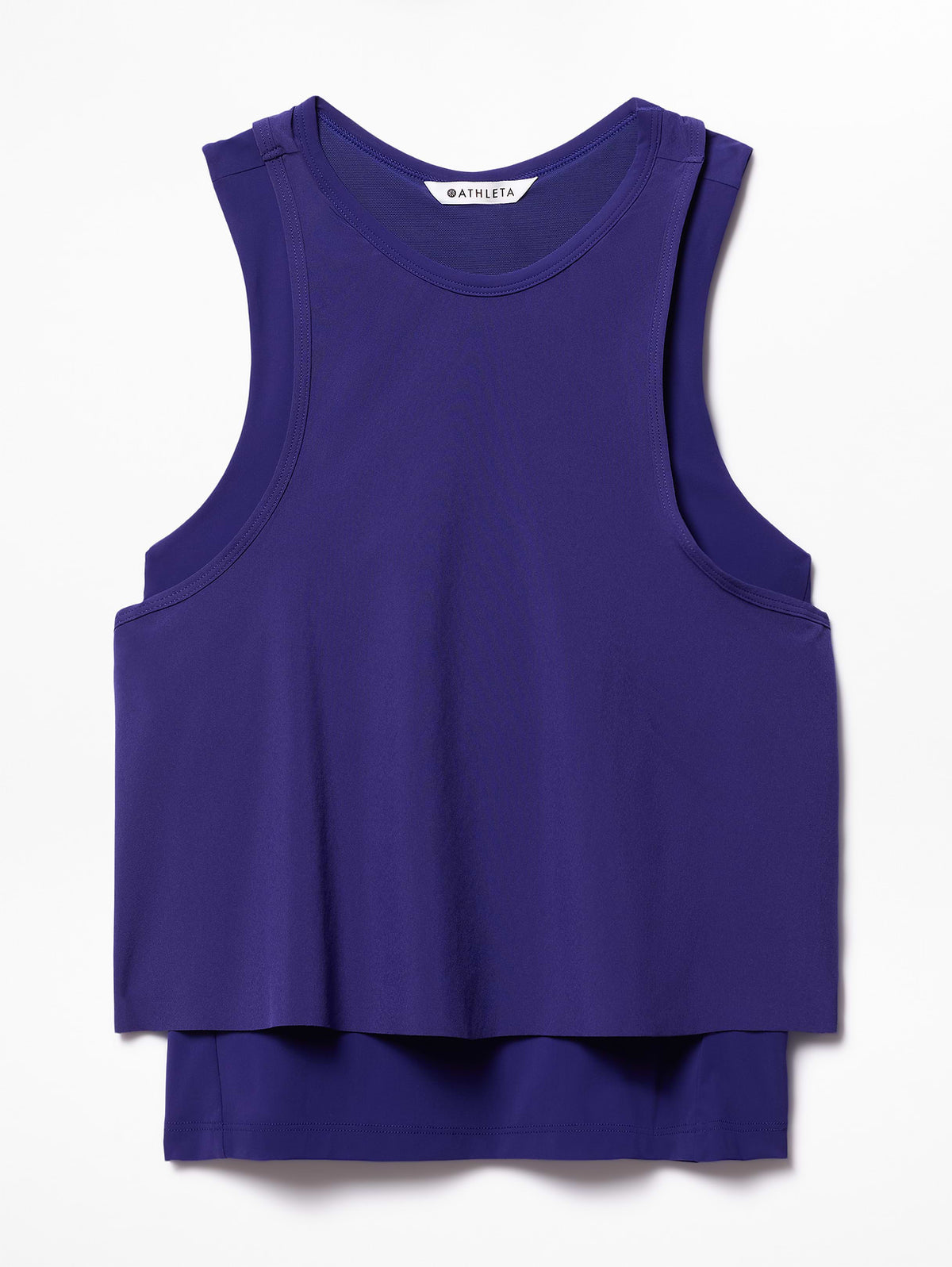 Endurance Built-In Bra Tank - Mystic