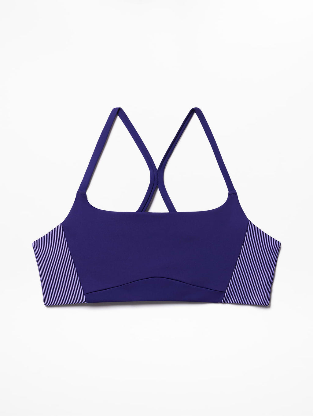 Invigorate Ribbed Sports Bra A-C - Mystic/Morning Glory Rib