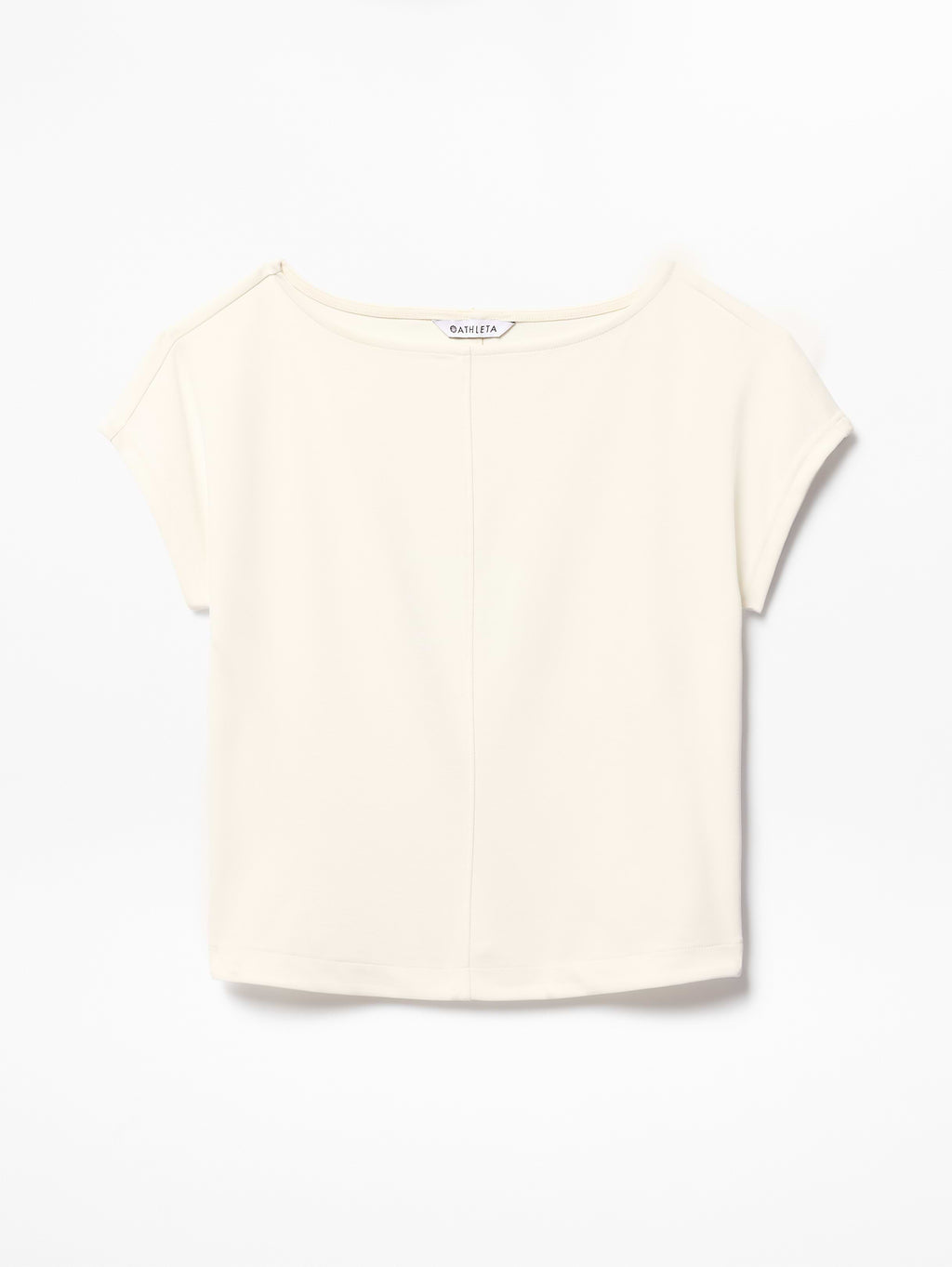 Seasoft Boat Neck Tee - Pearl