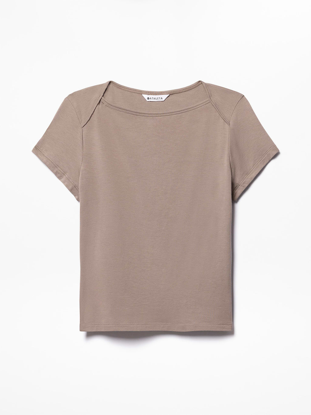 Foundation Cap Sleeve Tee - Umber