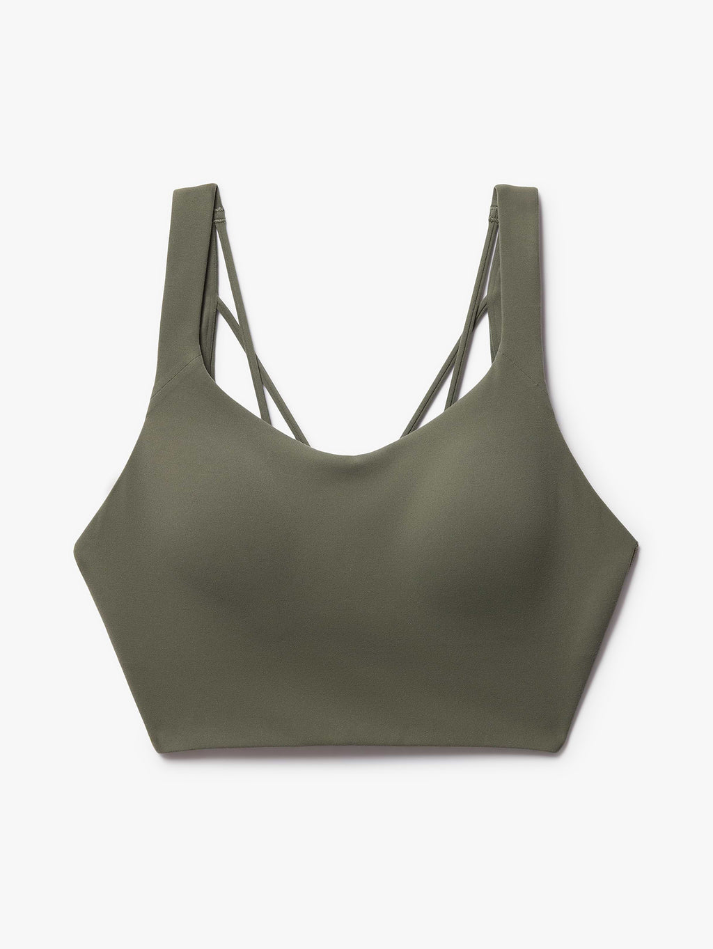 Perfect Form Strappy Longline Bra A-C - Jungle