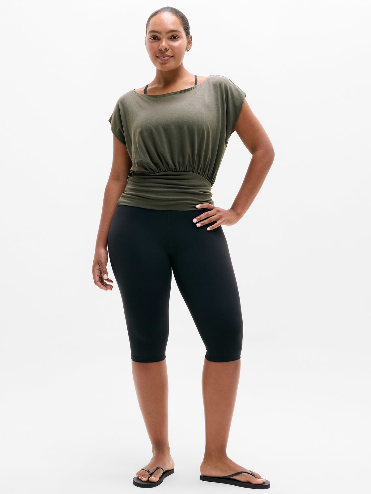 Dream Drape Tee - Jungle