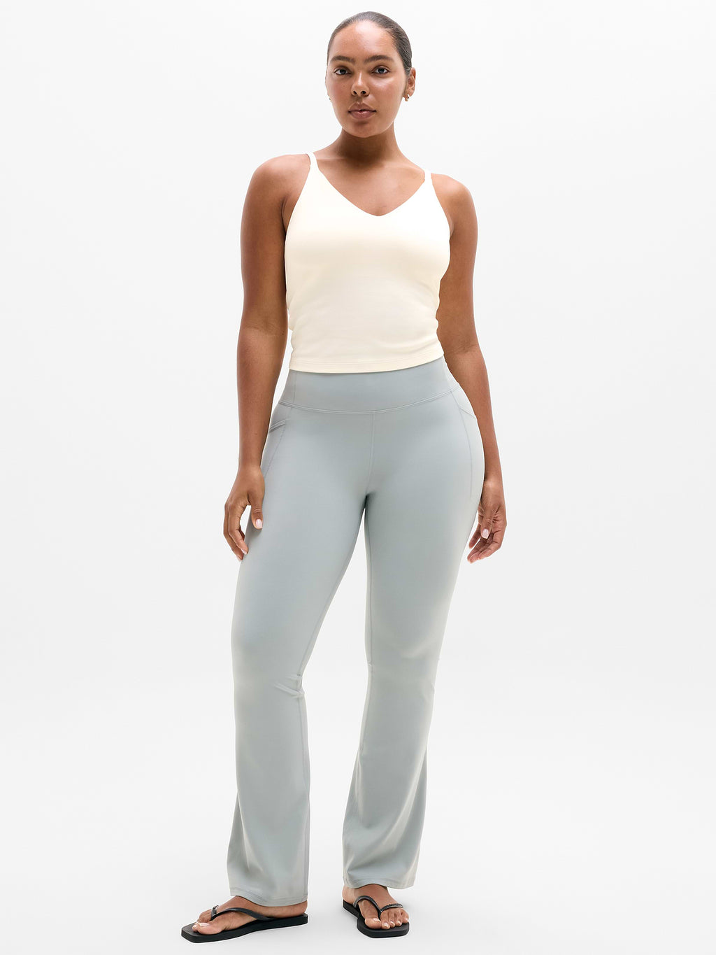 Intuition Built-In Bra Tank - Pearl