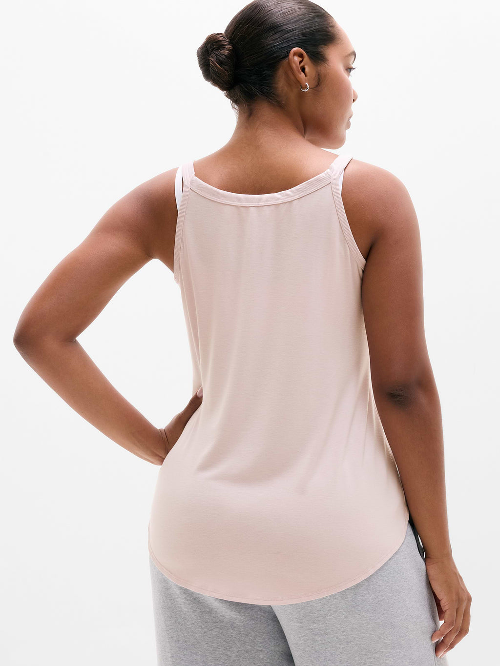 Move With Ease Scoop Tank - Halo