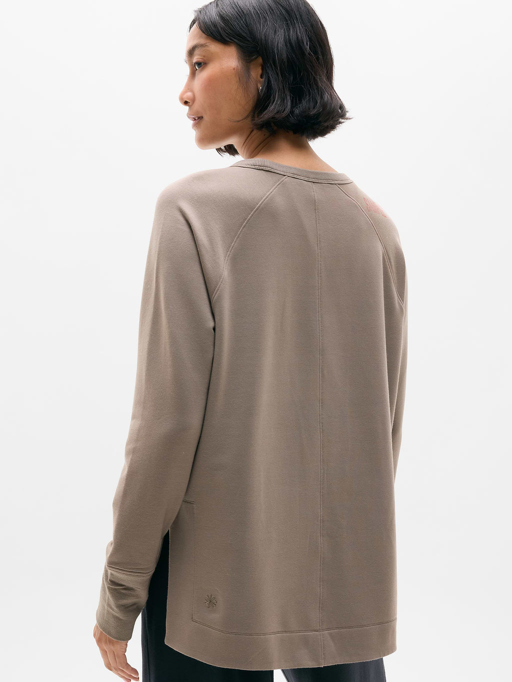 Coaster Luxe V-Neck Sweatshirt - Umber