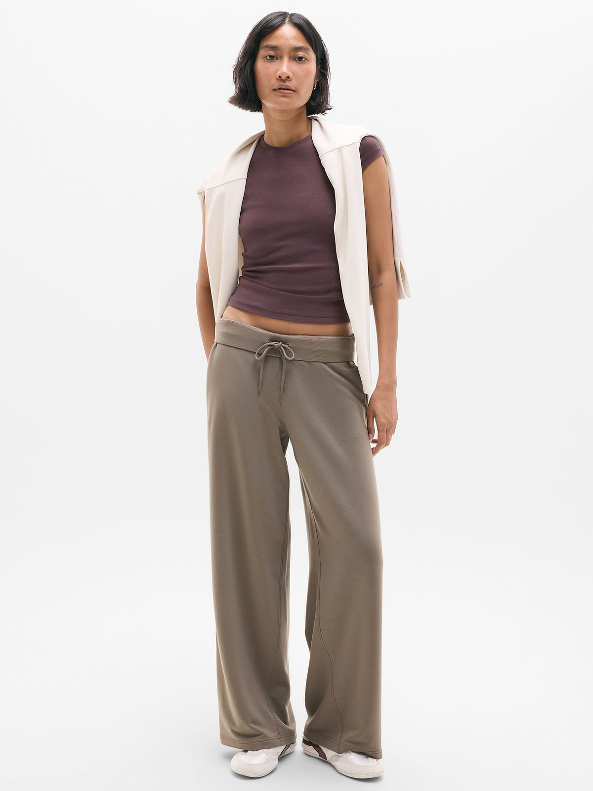 Coaster Luxe Straight Leg Pant - Umber