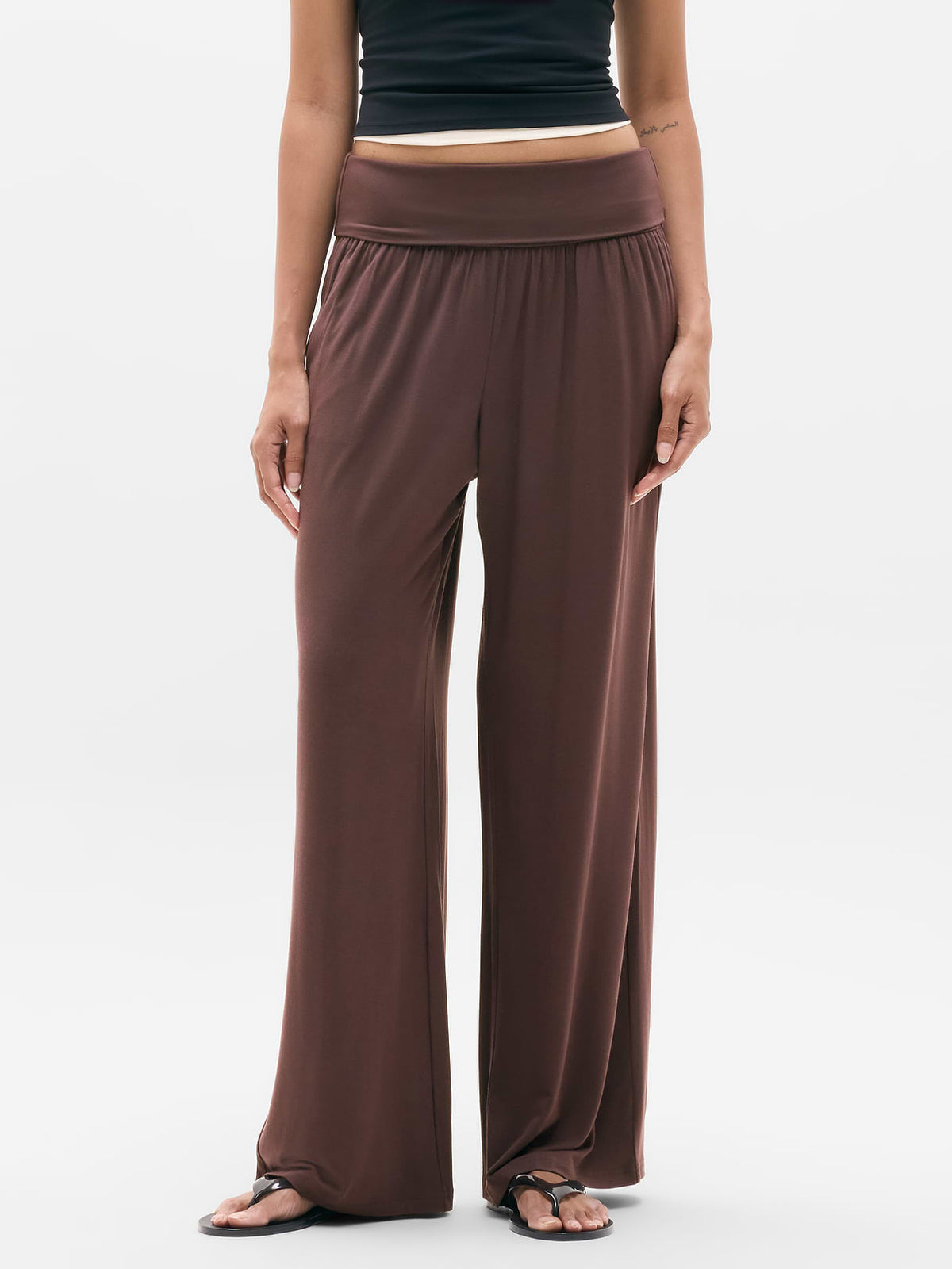 Dream Drape Mid Rise Pant - Nocturnal