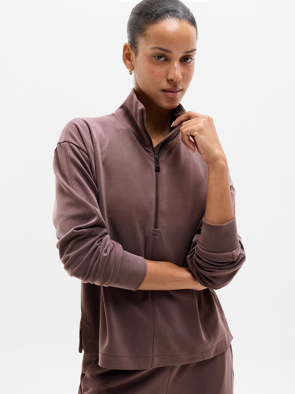 Seasoft Classic 1/4 Zip Sweatshirt - Nocturnal