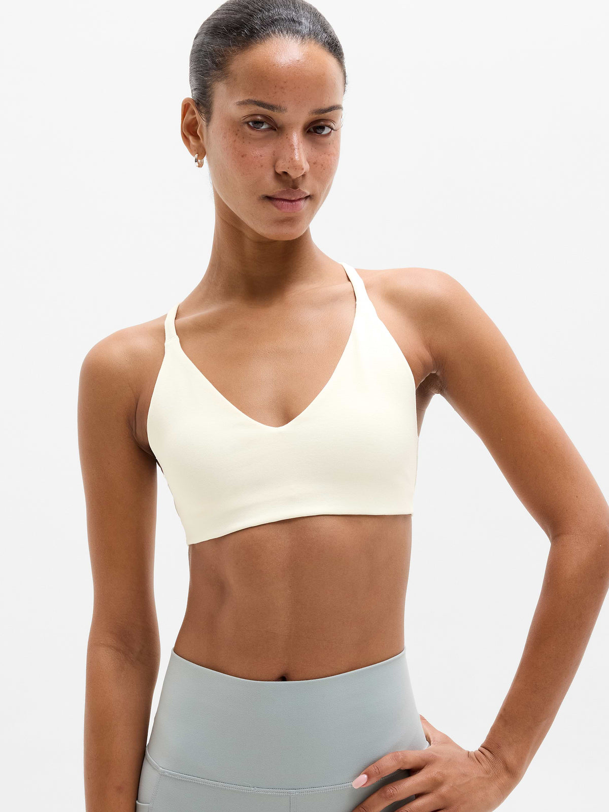 Intuition Cotton Sports Bra A-C - Pearl