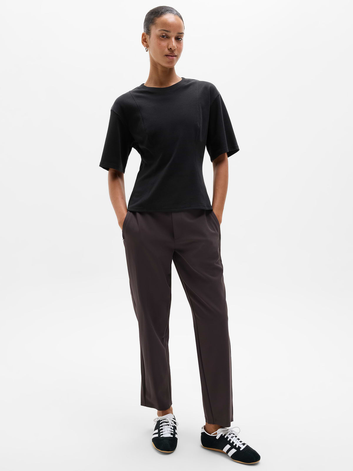Wishful Cotton Tee - Black