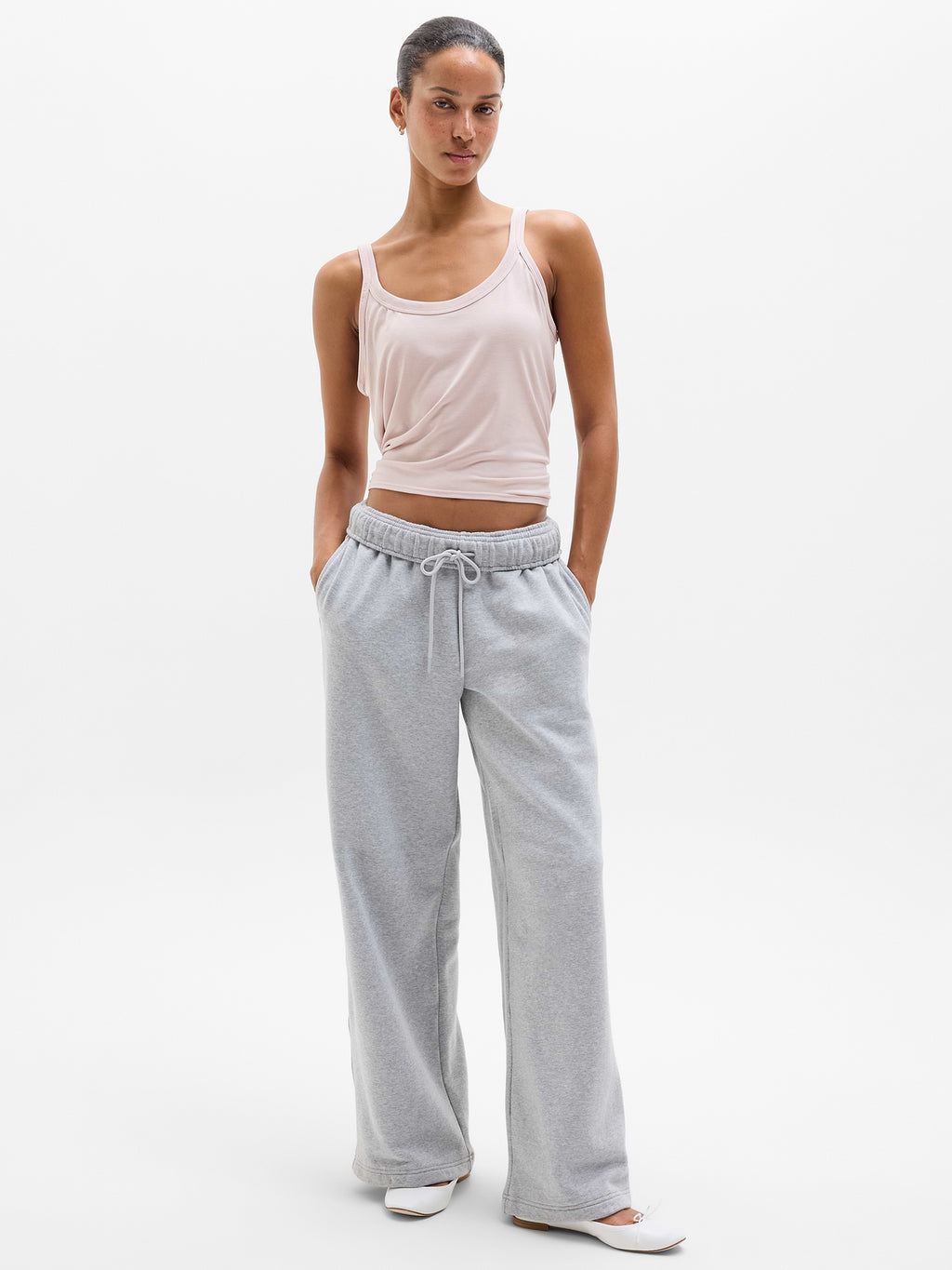 Move With Ease Scoop Tank - Halo