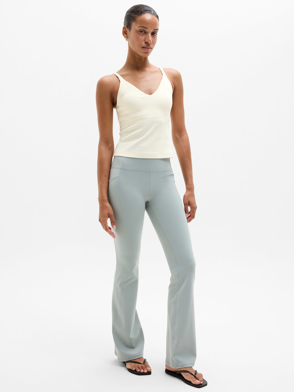 Intuition Built-In Bra Tank - Pearl