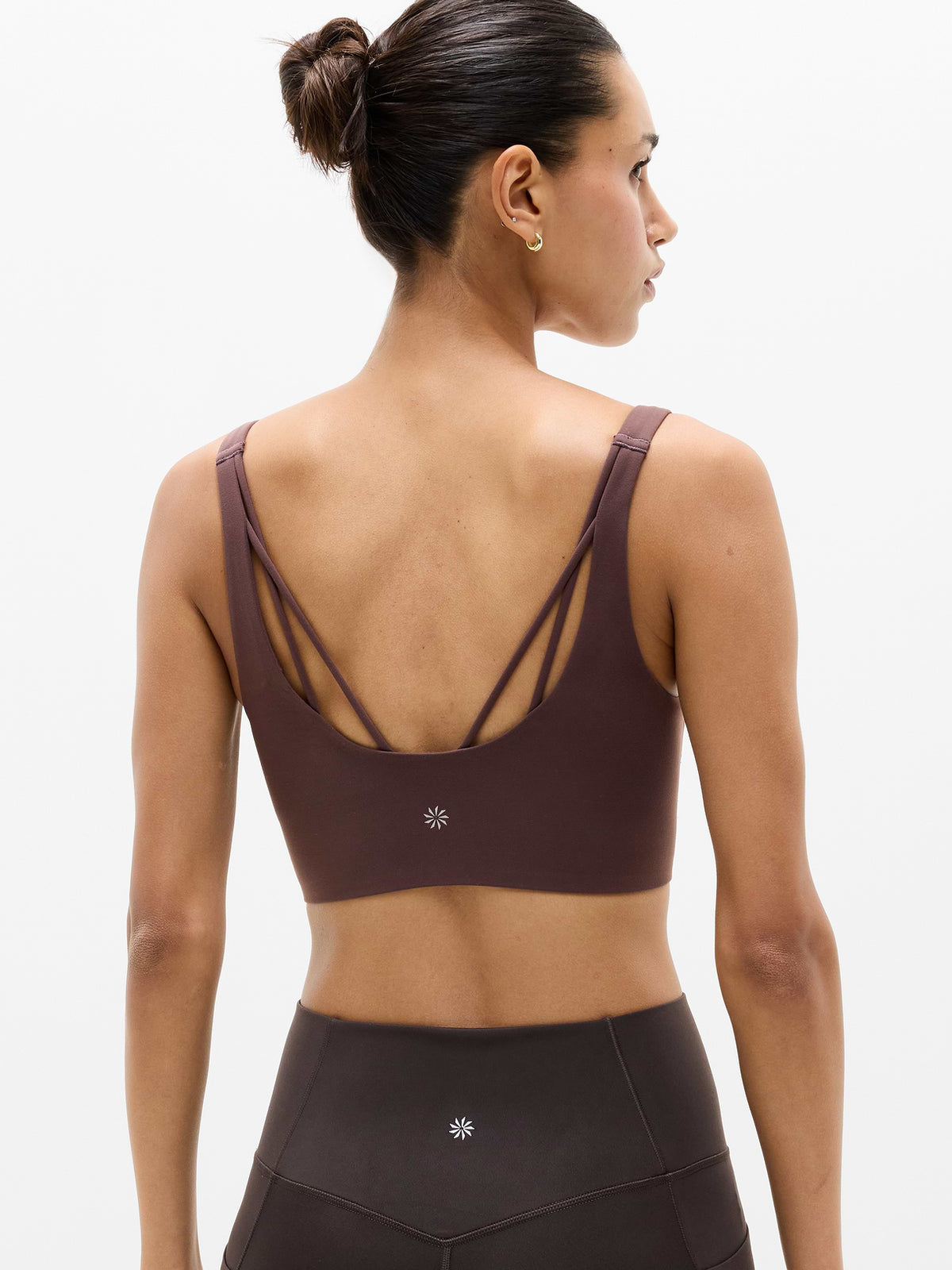 Perfect Form Strappy Longline Bra A-C - Nocturnal