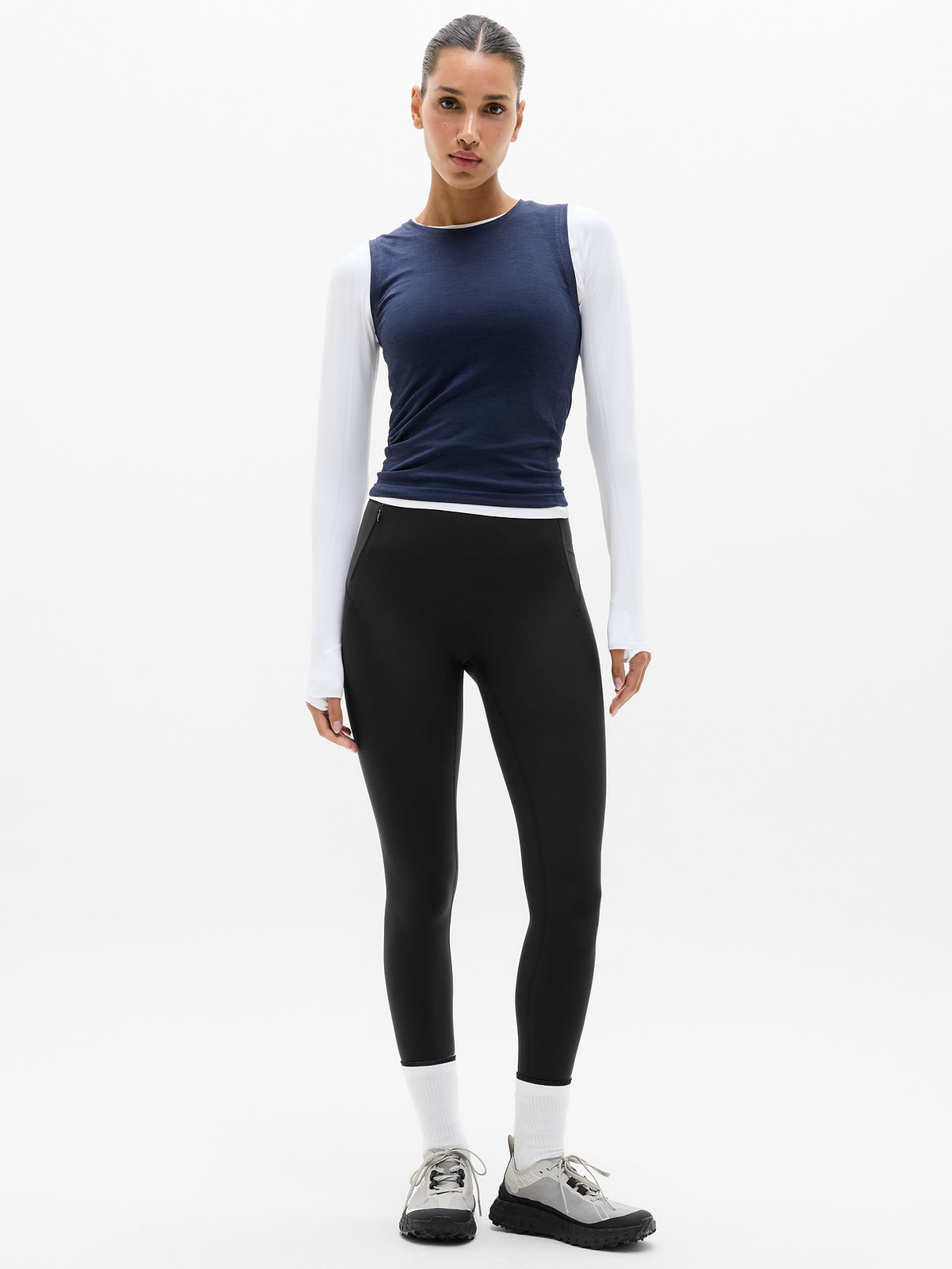 PowerMove Smooth Rise Legging - Black