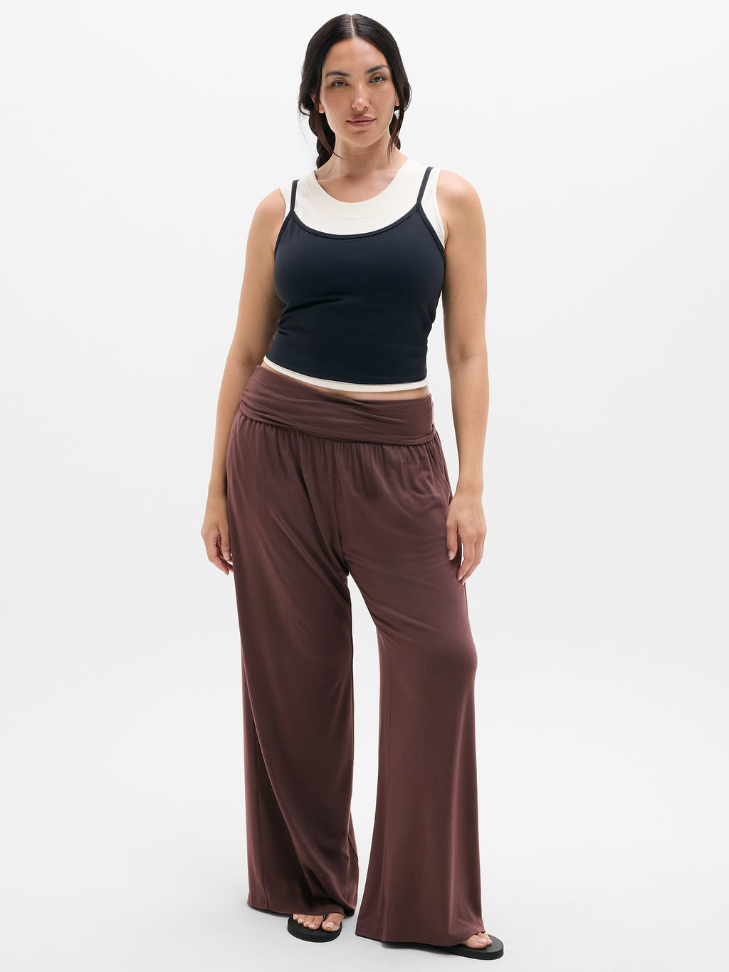 Dream Drape Mid Rise Pant - Nocturnal