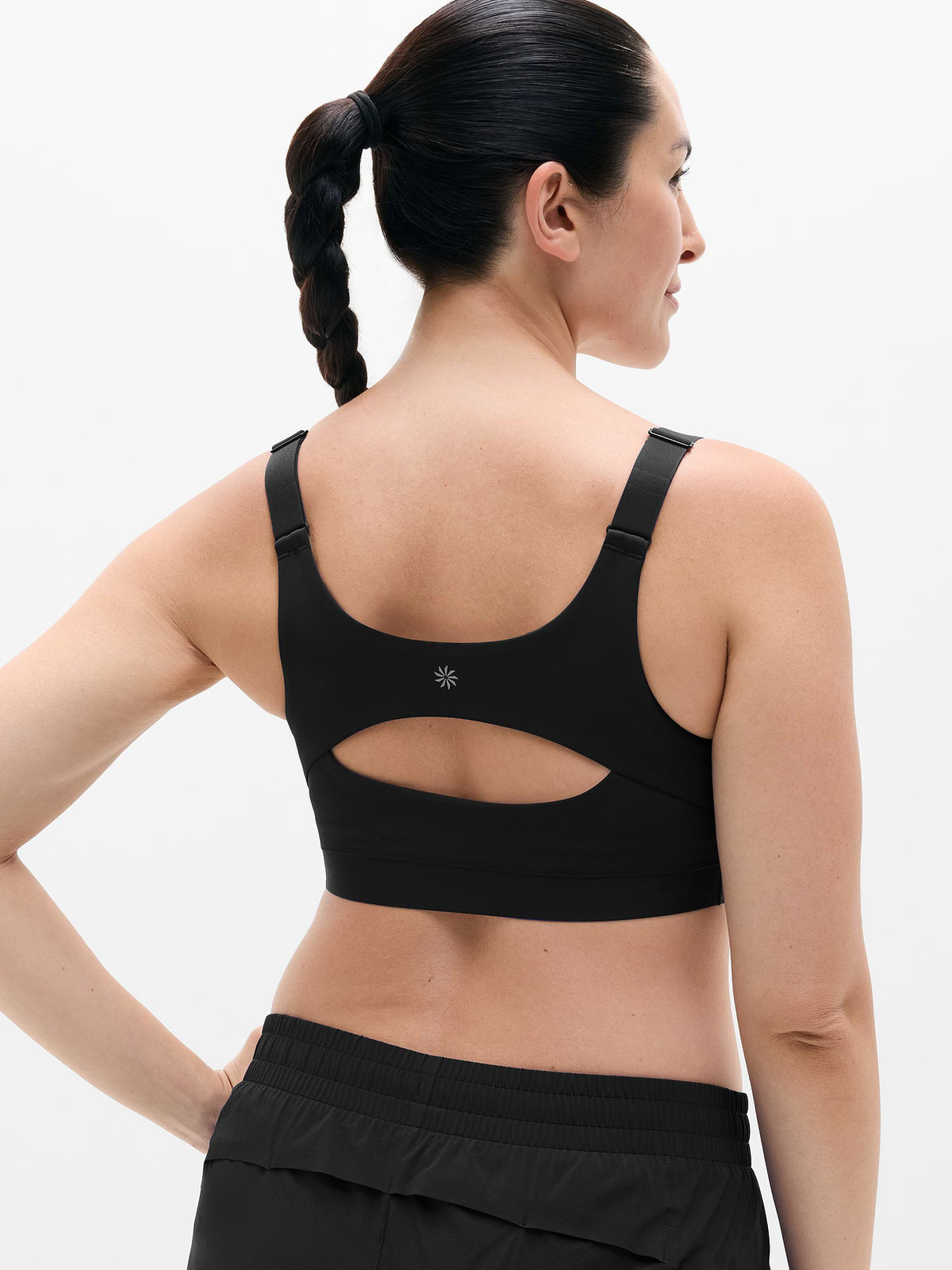 Interval Adjustable Sports Bra A-C - Black