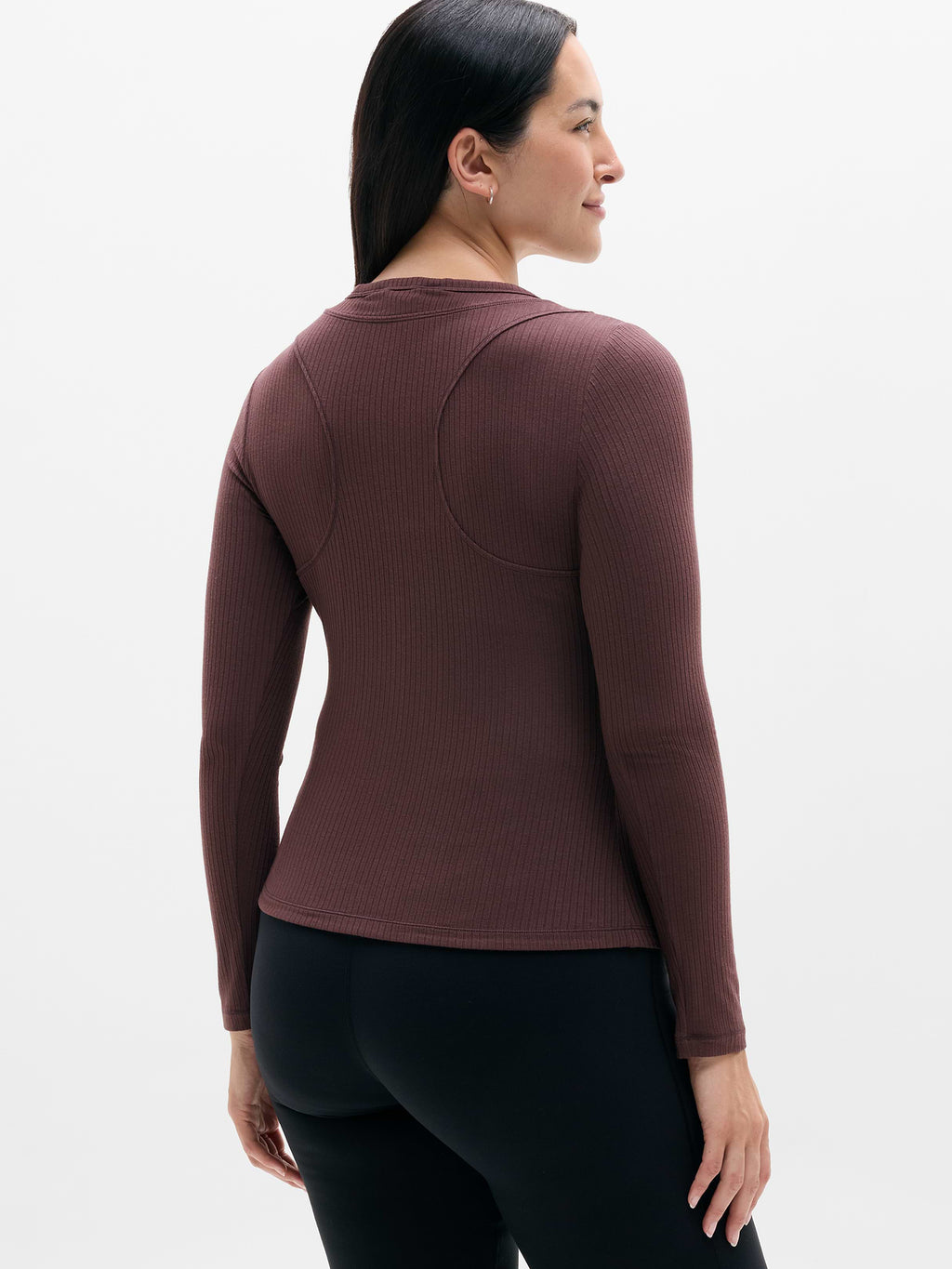 Perfect Rib Layered Top - Nocturnal