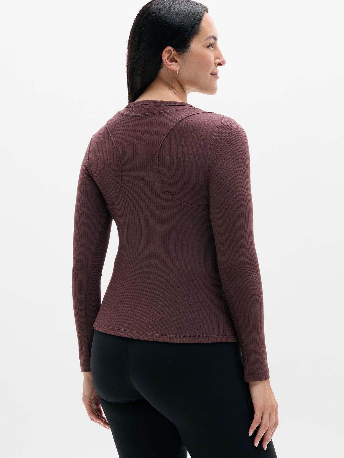Perfect Rib Layered Top - Nocturnal