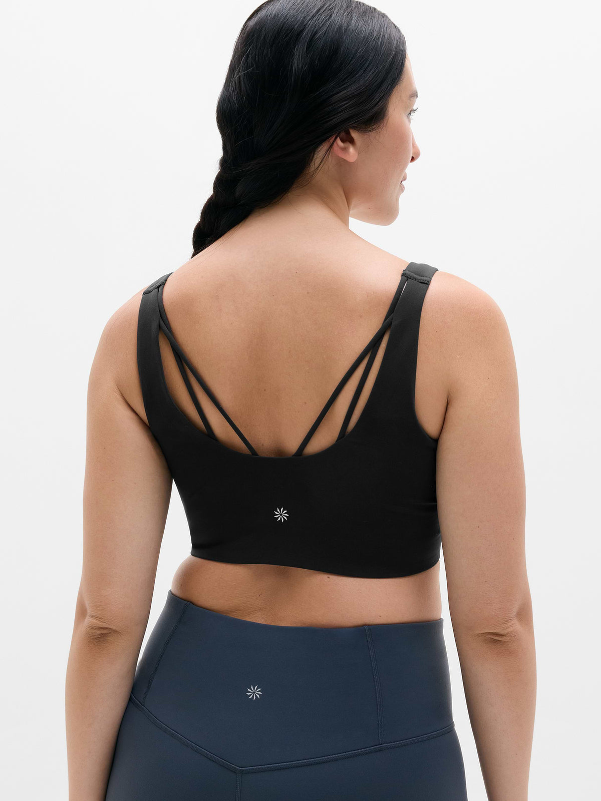 Perfect Form Strappy Longline Bra A-C - Black