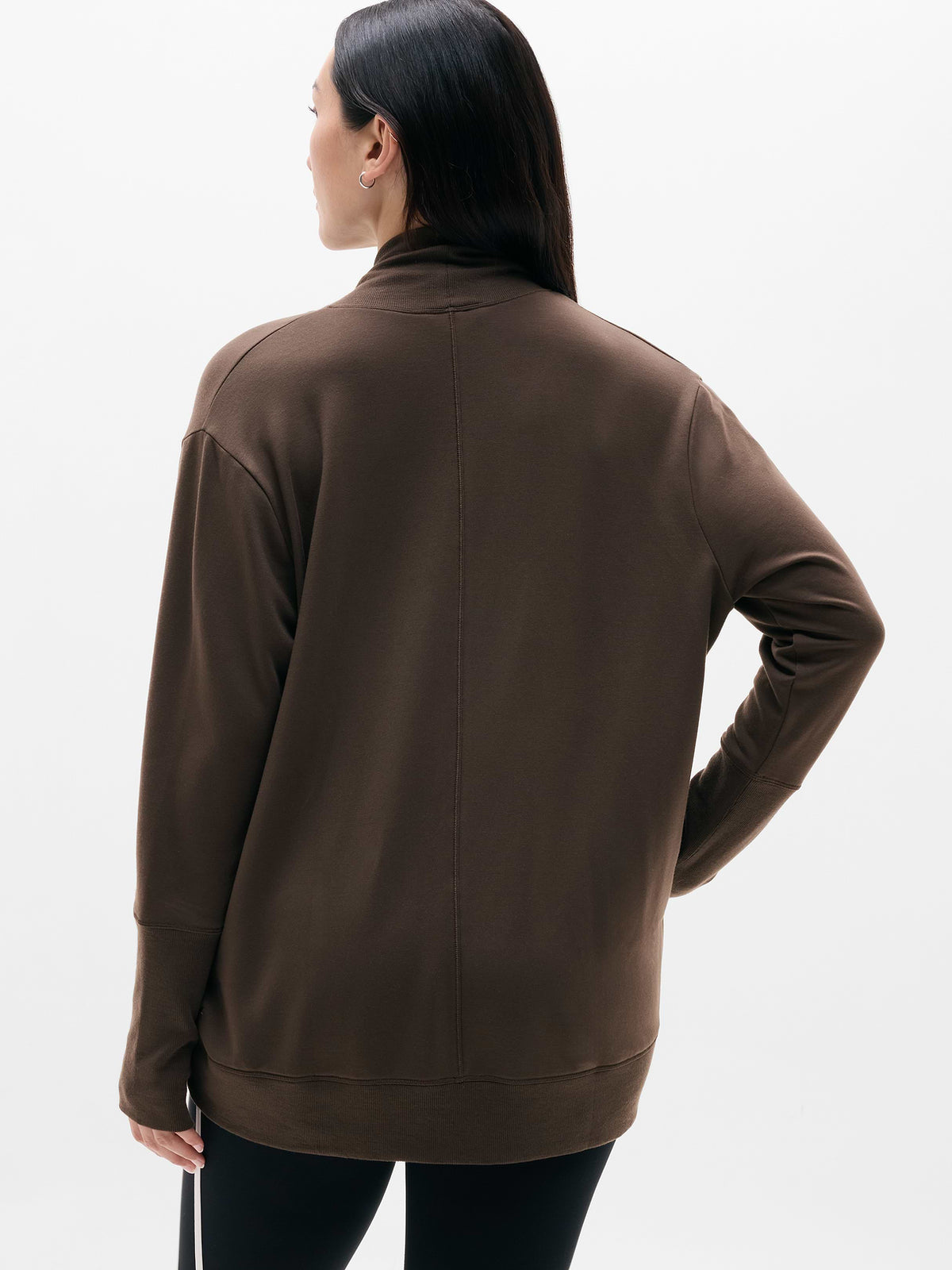 Coaster Luxe Open Cardigan - Truffle
