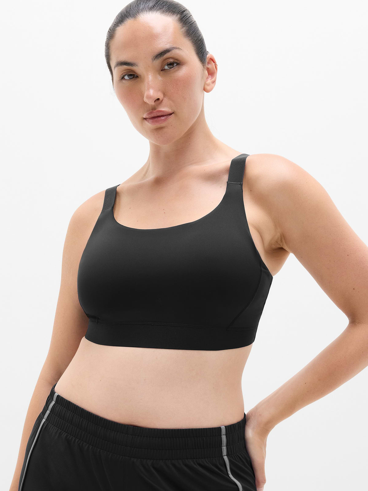 Interval Adjustable Sports Bra A-C - Black