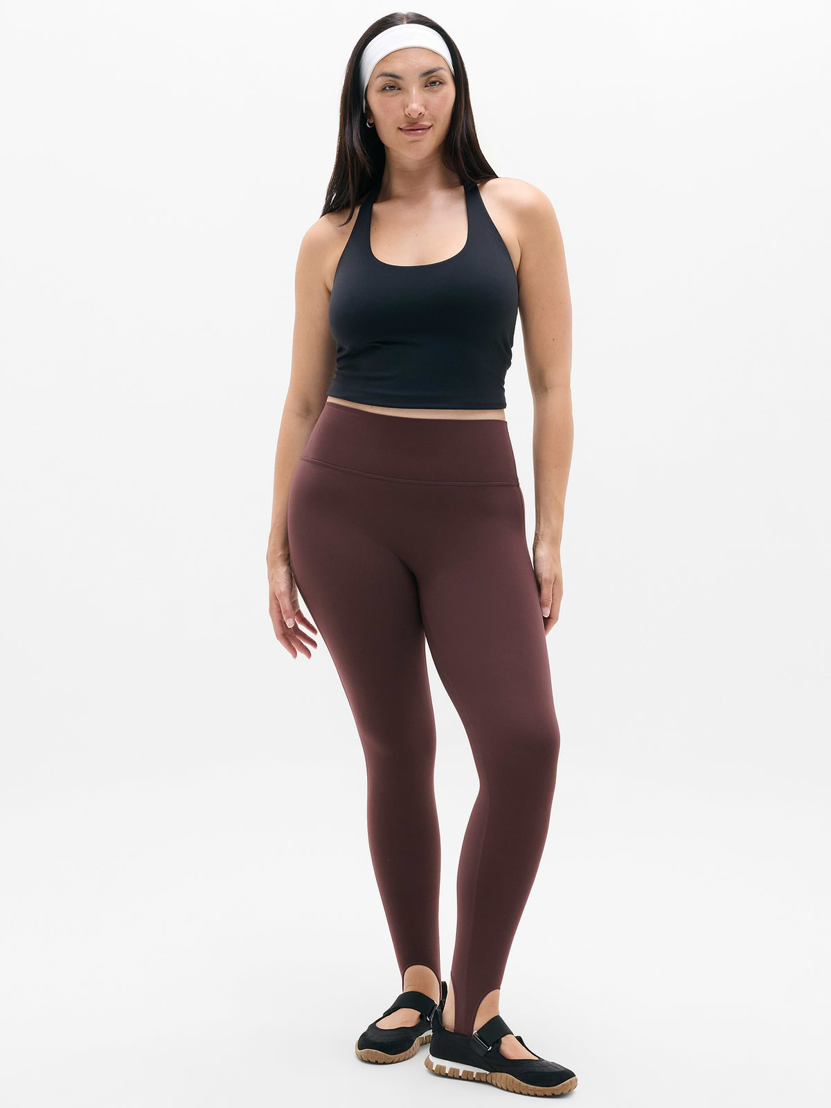 Transcend High Rise Stirrup Legging - Nocturnal