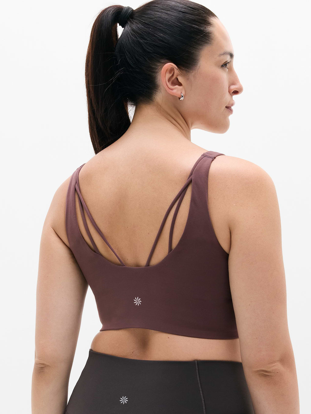Perfect Form Strappy Longline Bra A-C - Nocturnal
