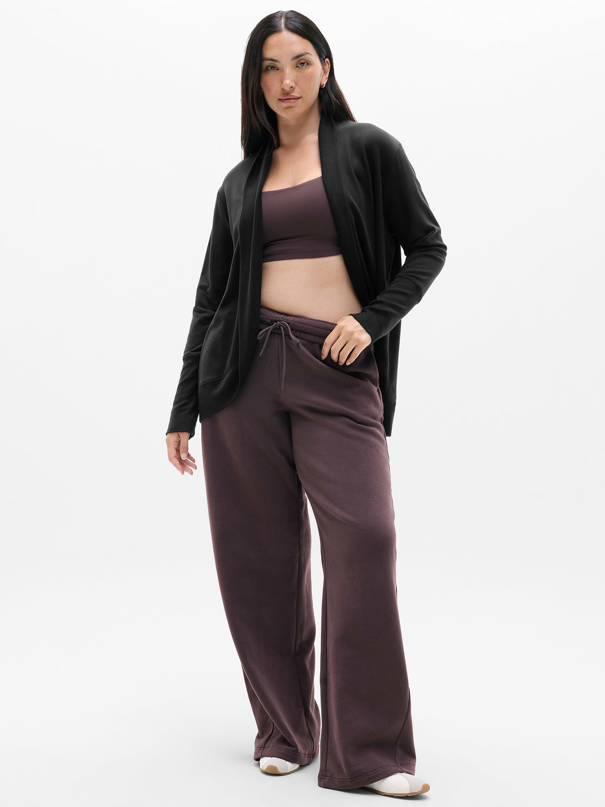 Coaster Luxe Open Cardigan - Black