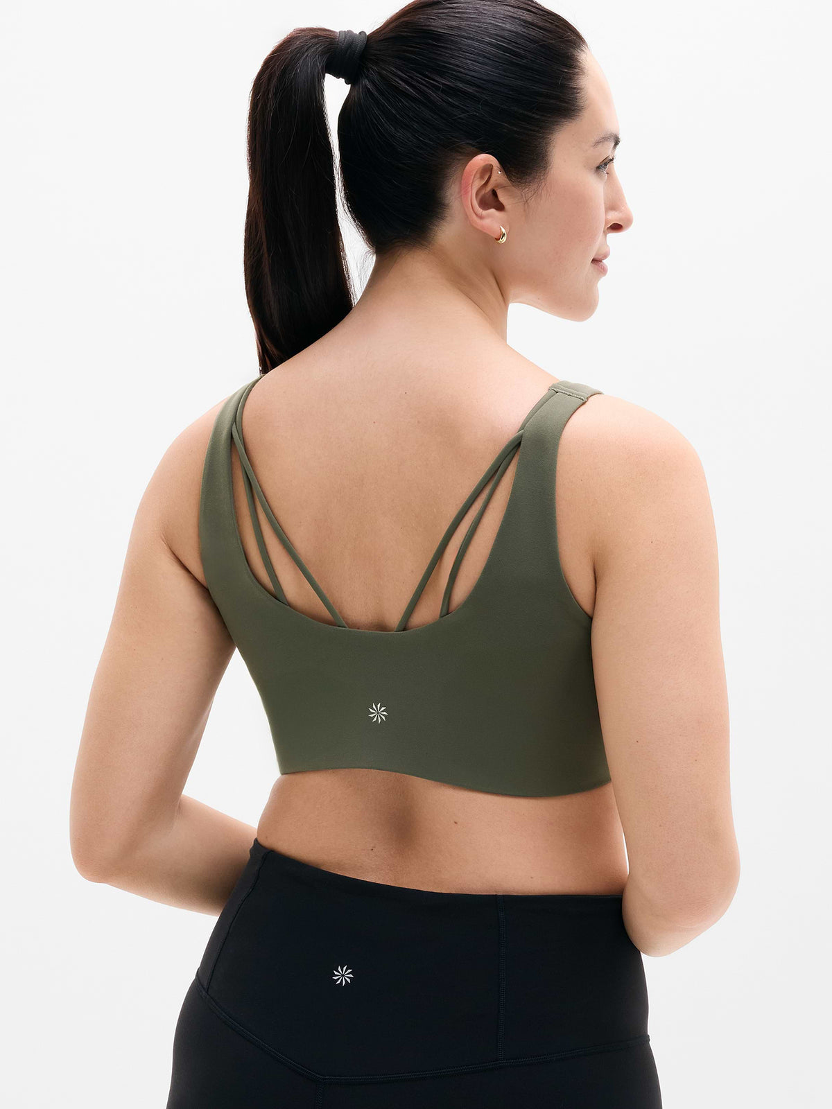 Perfect Form Strappy Longline Bra A-C - Jungle