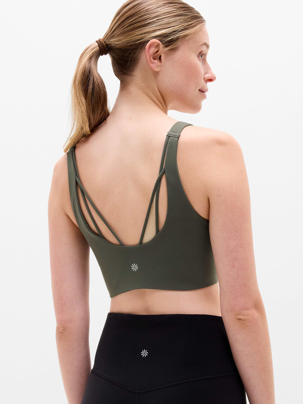 Perfect Form Strappy Longline Bra A-C - Jungle