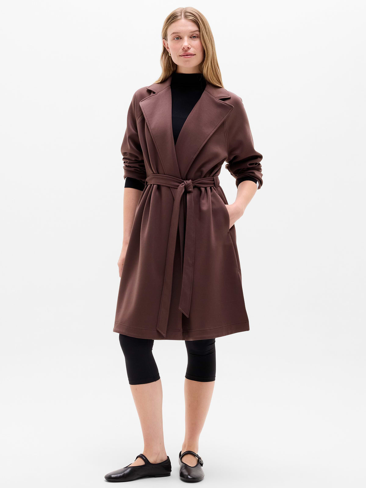 Allure Long Jacket - Nocturnal