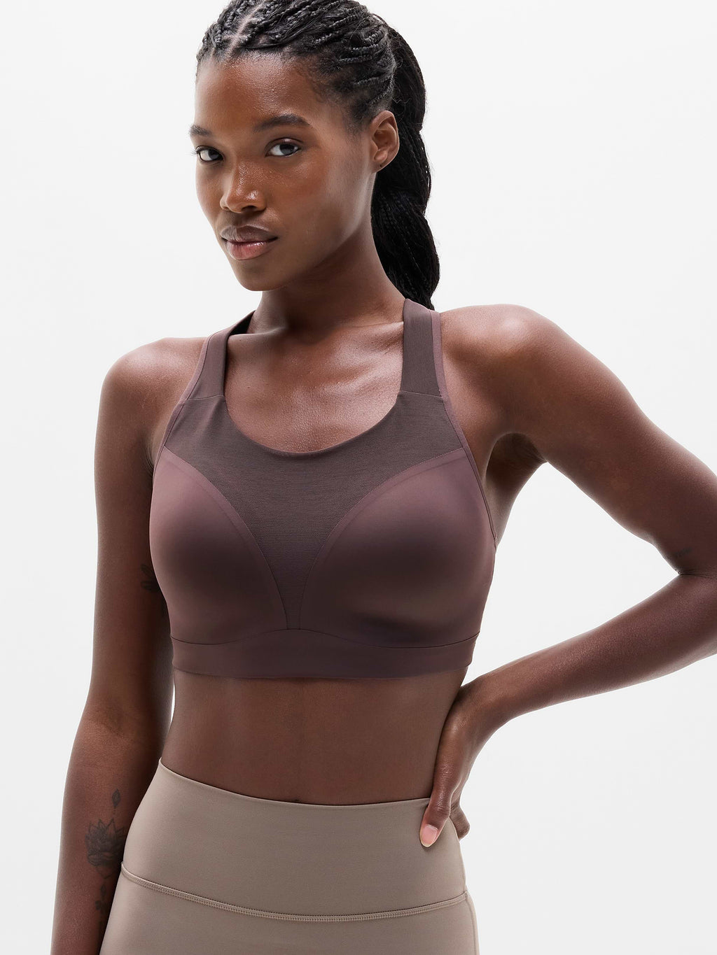 Speed Run High Support Sports Bra - Nocturnal