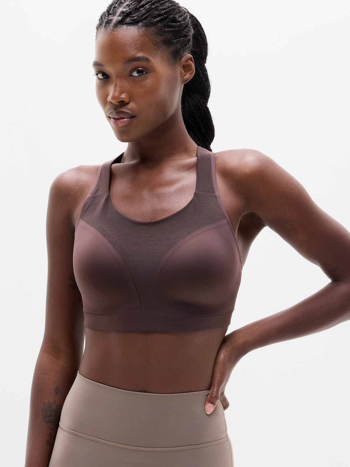 Speed Run High Support Sports Bra - Nocturnal