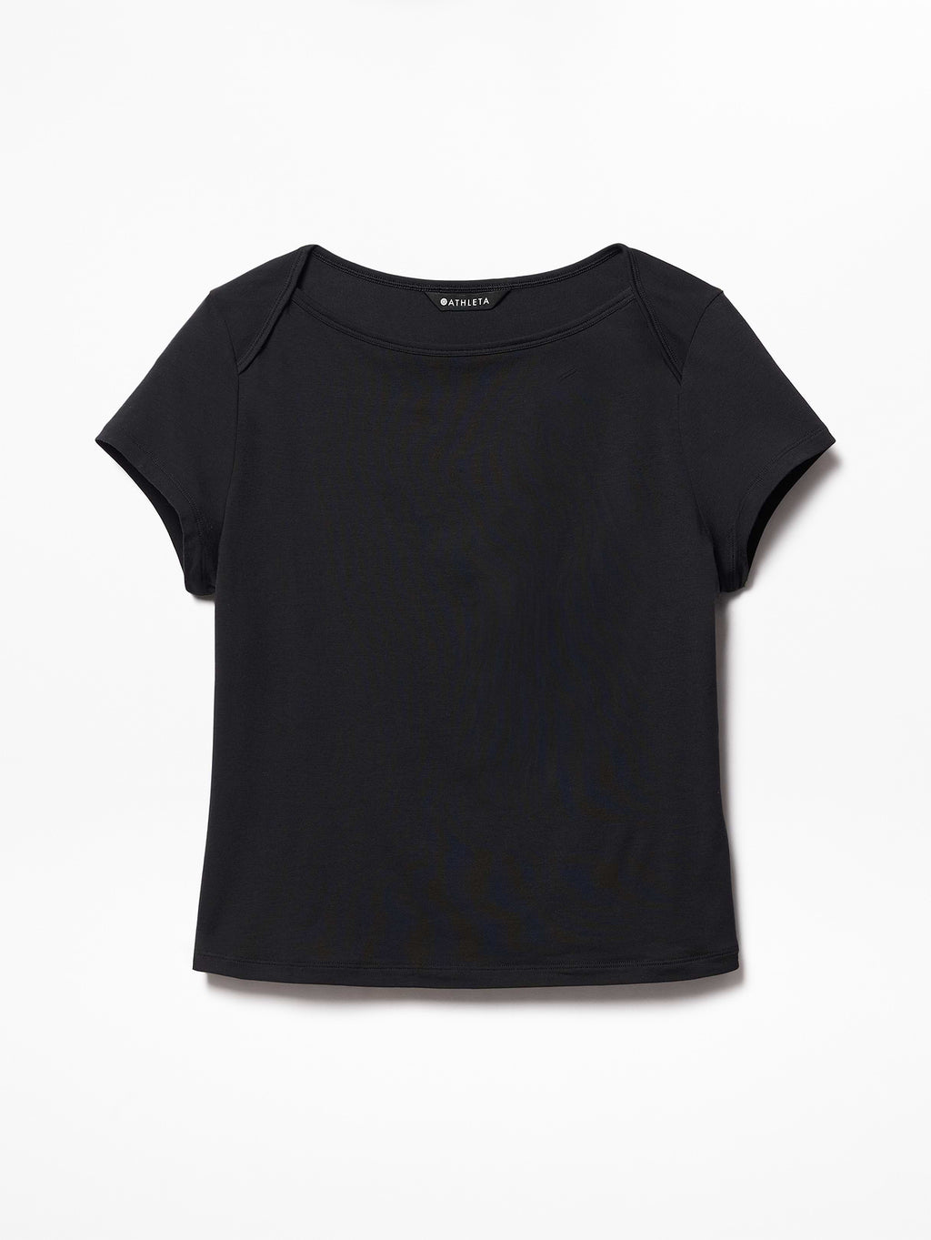 Foundation Cap Sleeve Tee - Black