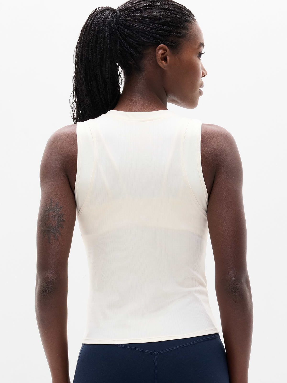 Eternity Rib Tank - Pearl