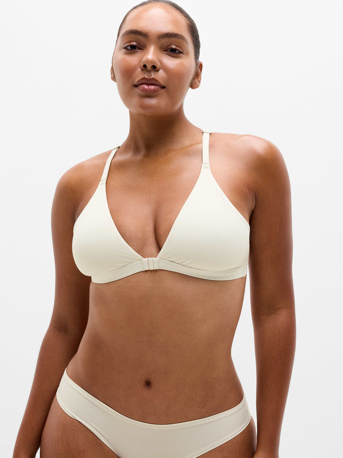 BodyMove Front Close Bra A-C - Bone