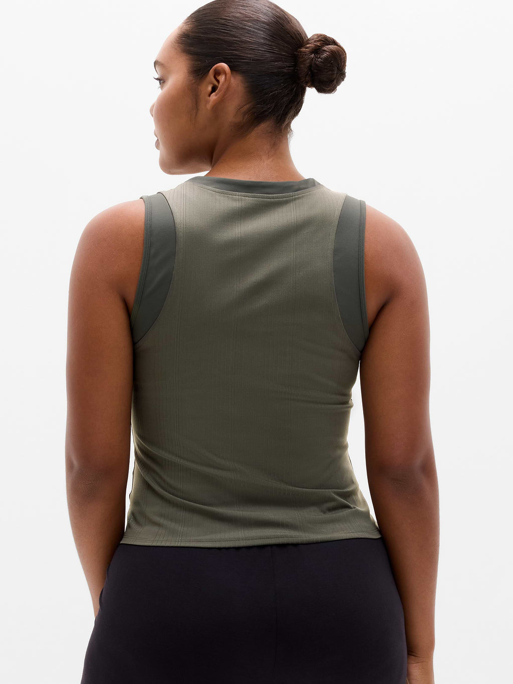 Eternity Rib Tank - Jungle