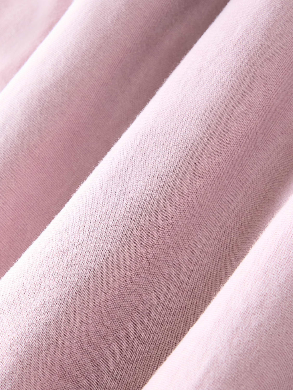 Airy Cotton Terry Snow Wash Capri - Blush