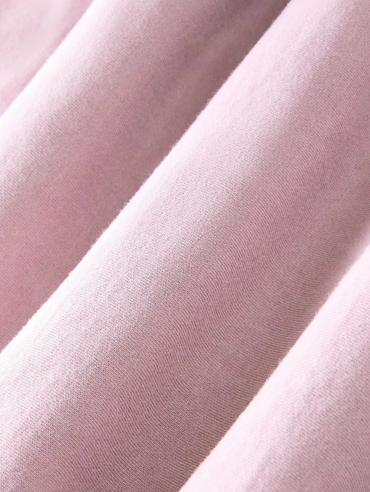 Airy Cotton Terry Snow Wash Capri - Blush