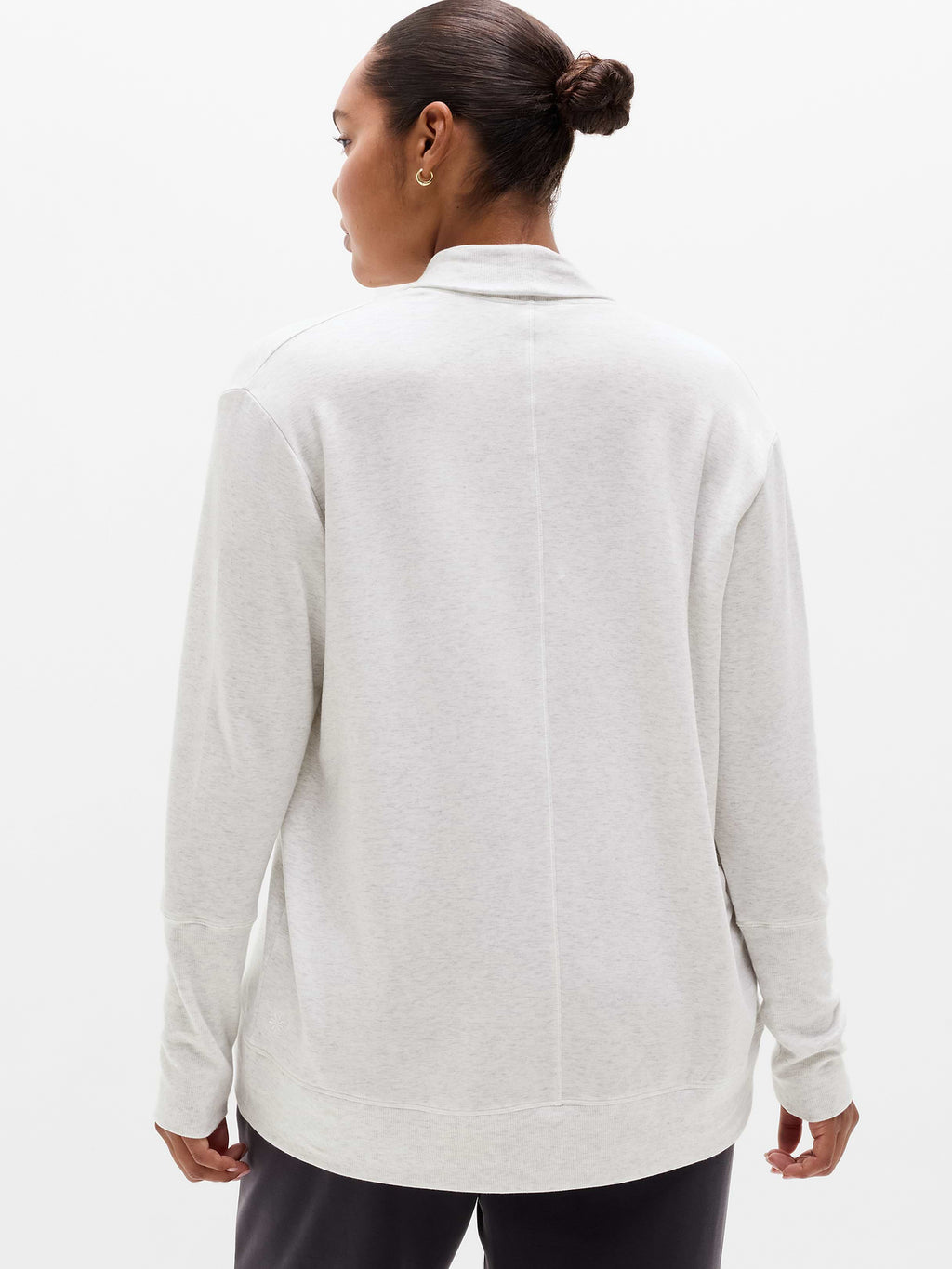 Coaster Luxe Open Cardigan - Fog Grey Heather