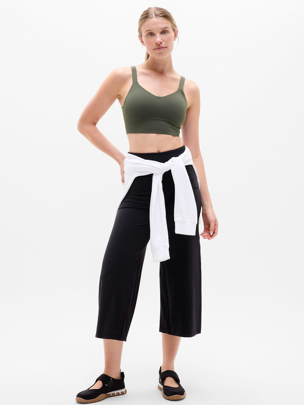 Perfect Form Strappy Longline Bra A-C - Jungle