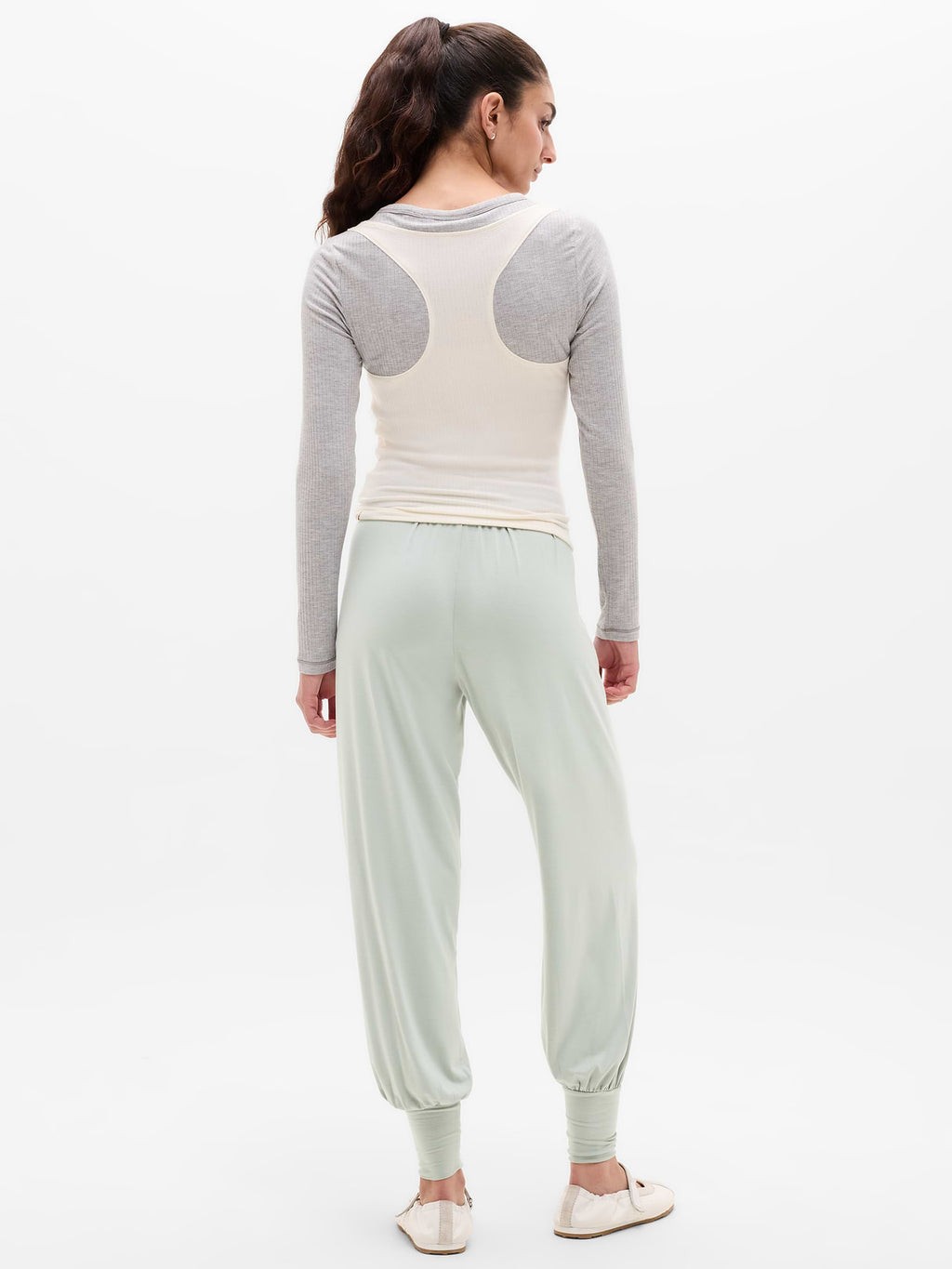 Dream Drape Mid Rise Pant - Vera