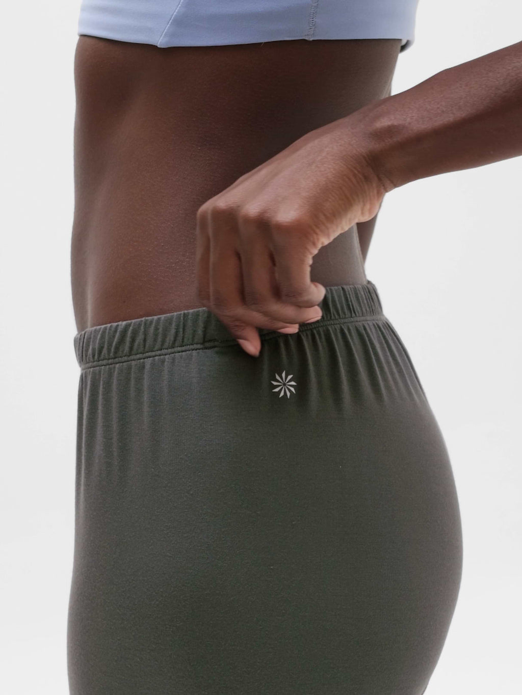 Dream Drape Mid Rise Pant - Jungle