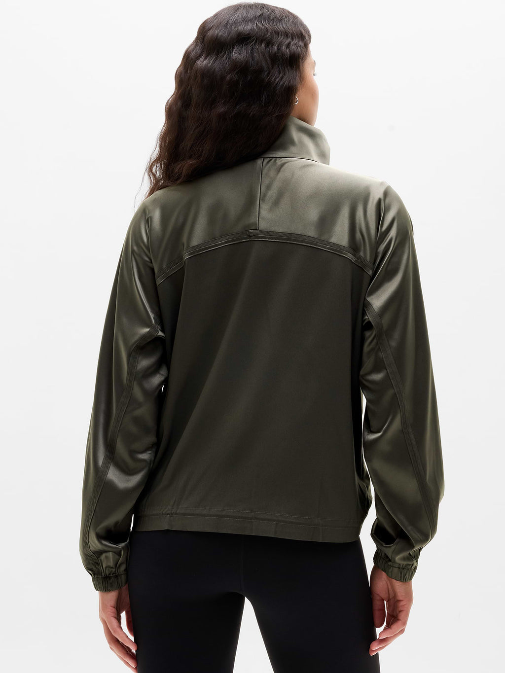 Featherweight Satin Jacket - Jungle