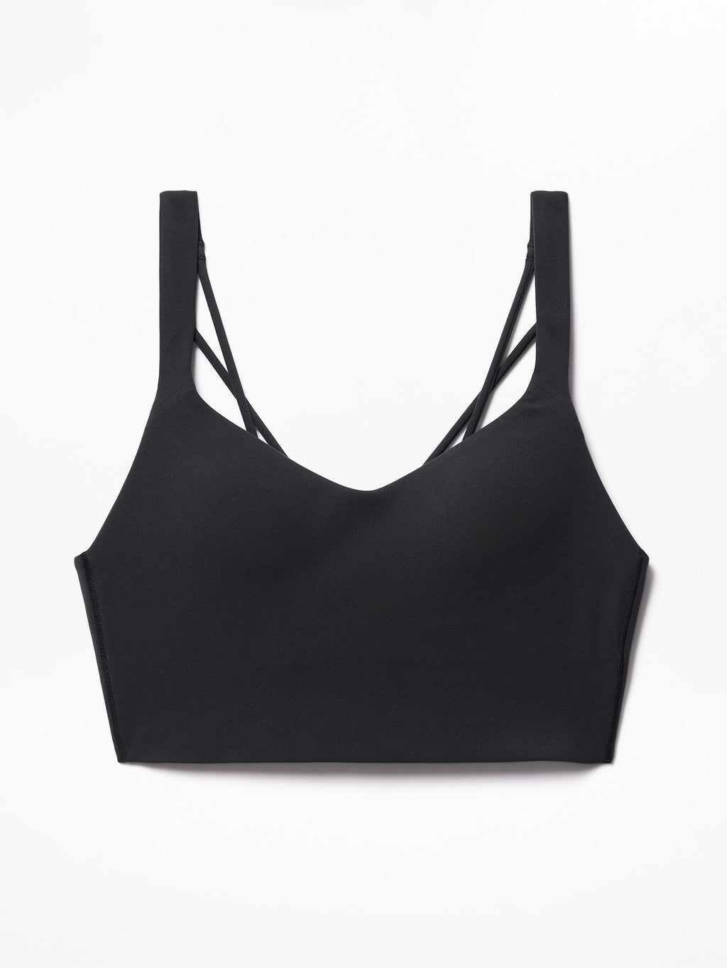 Perfect Form Strappy Longline Bra A-C - Black