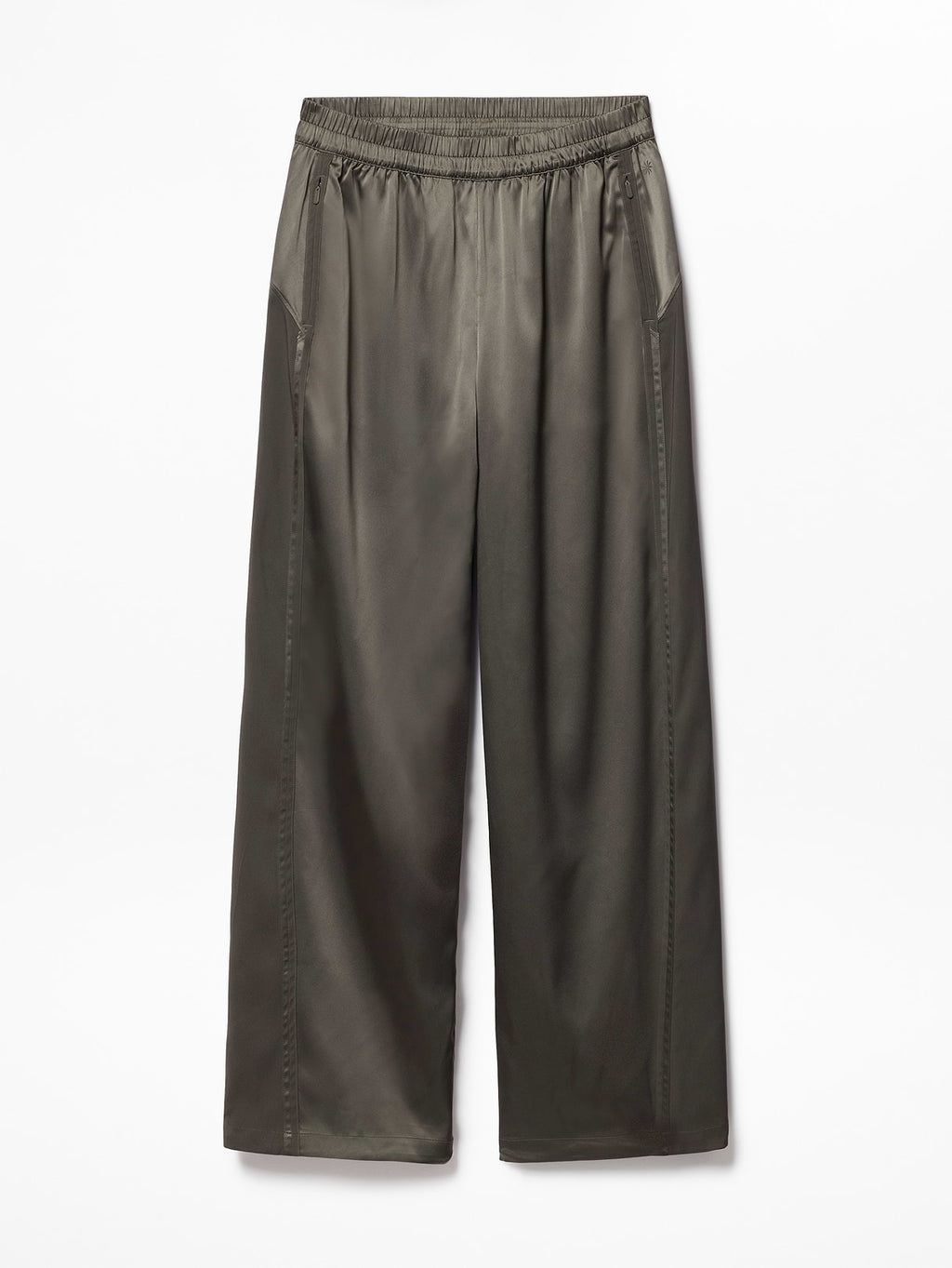 Featherweight Satin Pant - Jungle