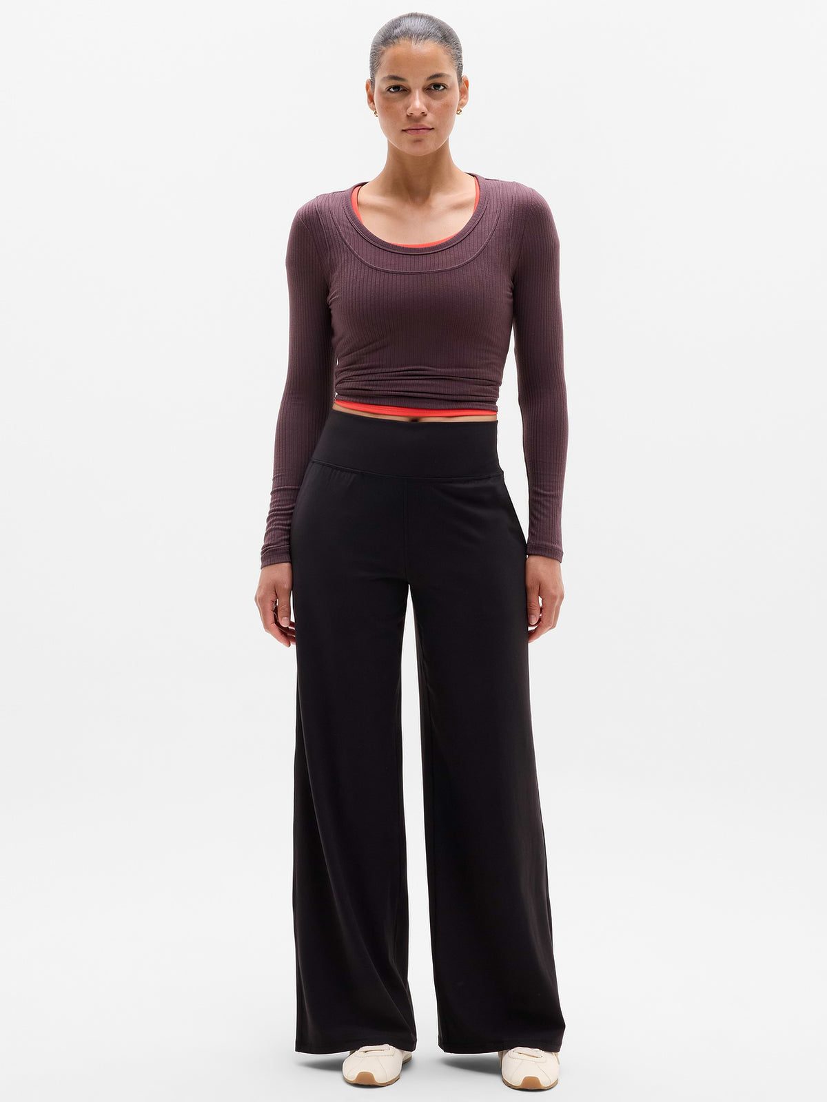 Salutation Stash Wide Leg - Black
