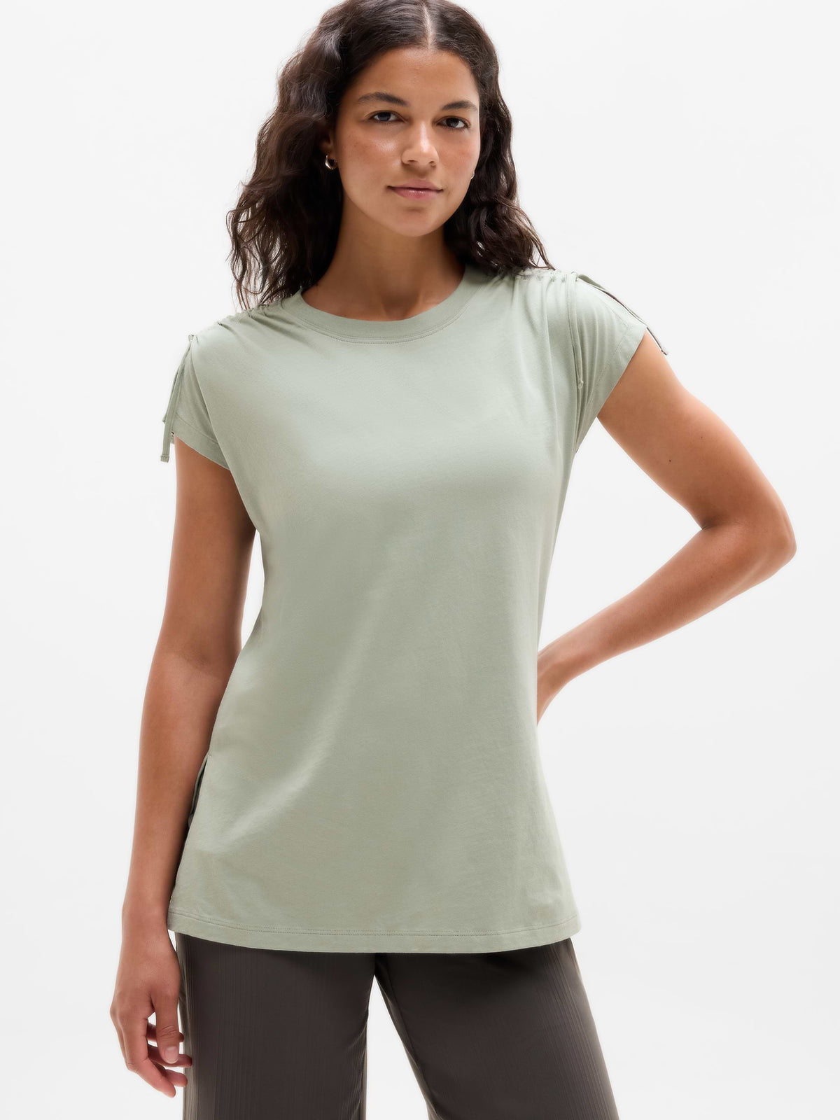Favorite Cotton Cinched Tee - Vera