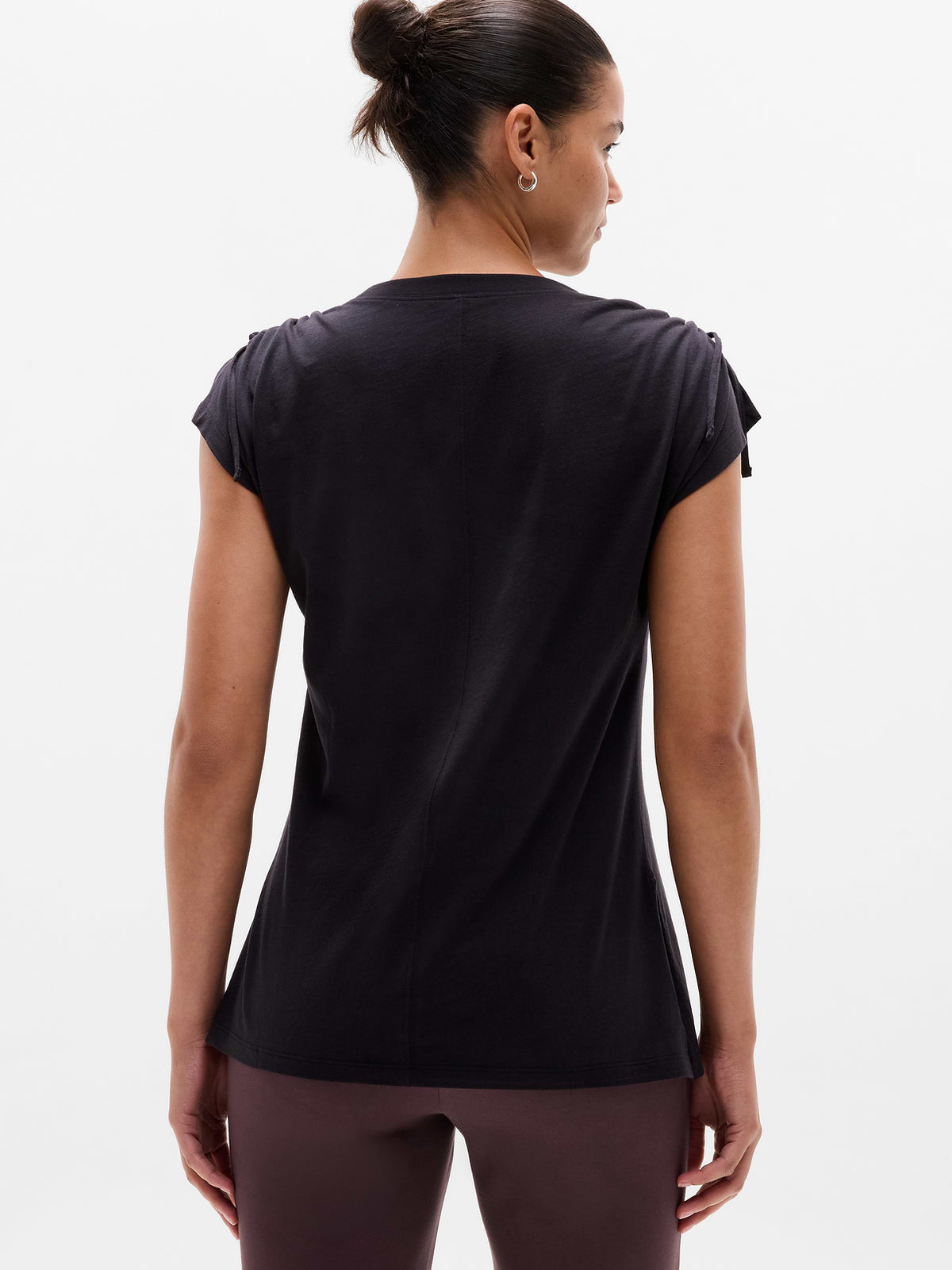 Favorite Cotton Cinched Tee - Black